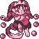 Harleqitty battle sprite