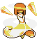 Hana battle sprite
